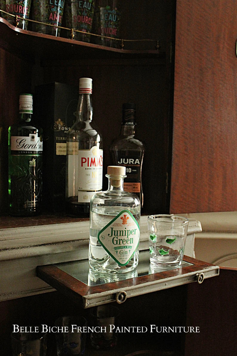 George III Style Corner Drinks Cabinet