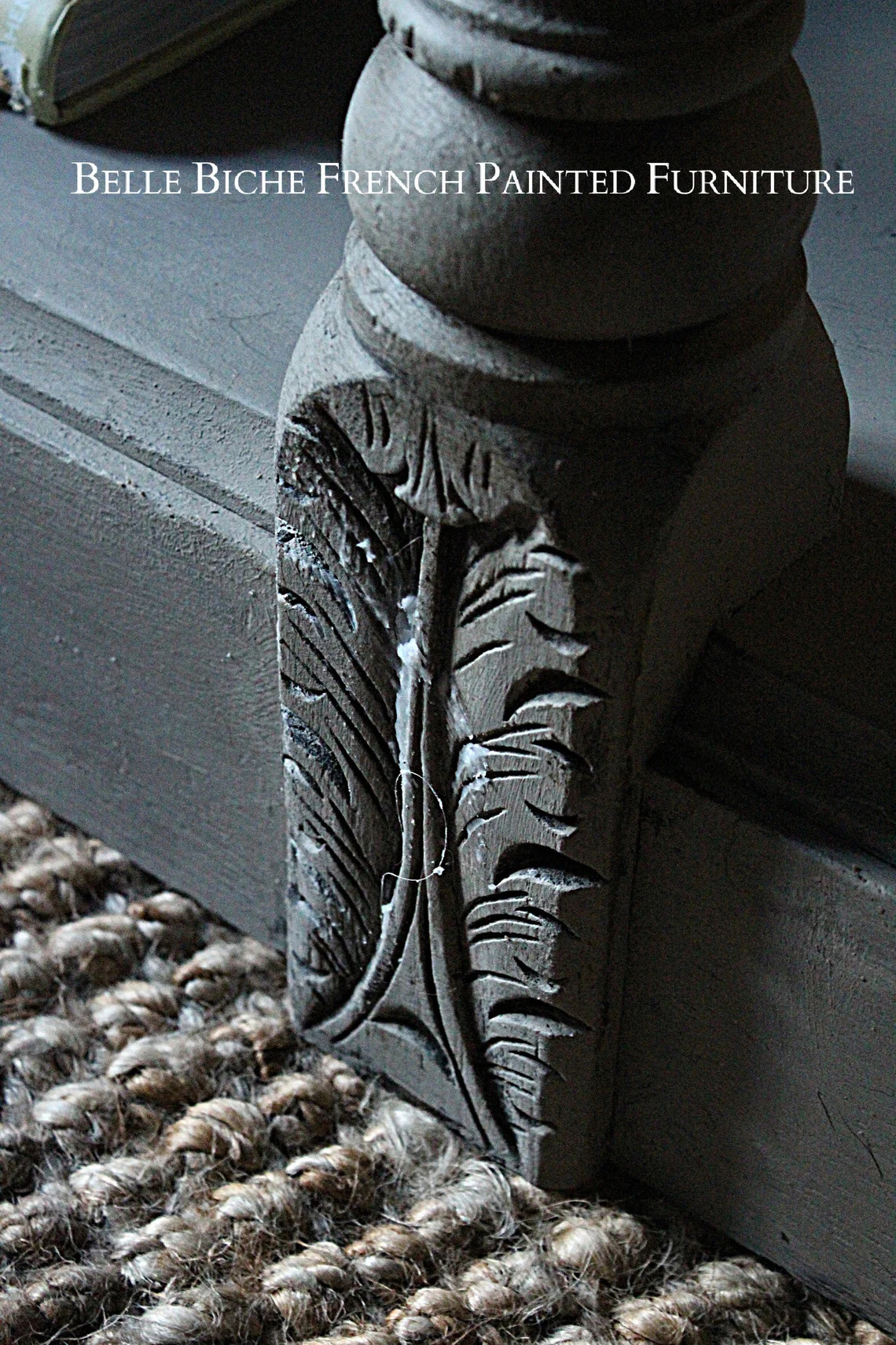 Antique Carved Oak Two Tier Table