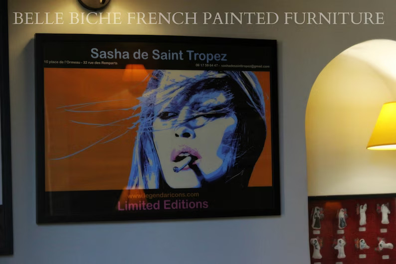 Bijou Parisian Noir - Boho 2-Door Side Cabinet