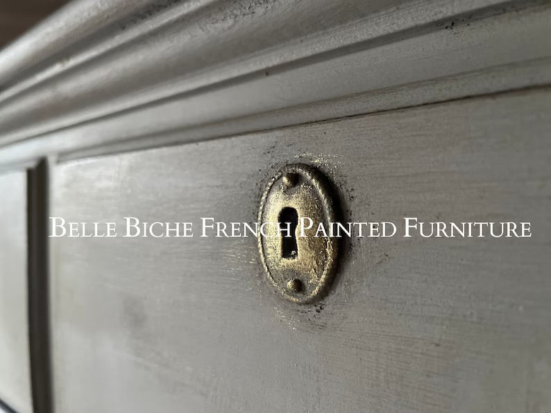 Gustavian Grey 6-Drawer Tallboy Chest