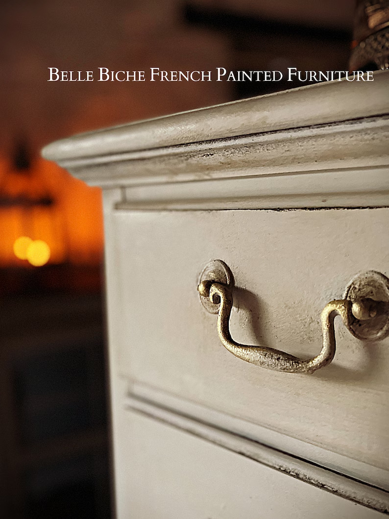 Gustavian Grey 6-Drawer Tallboy Chest