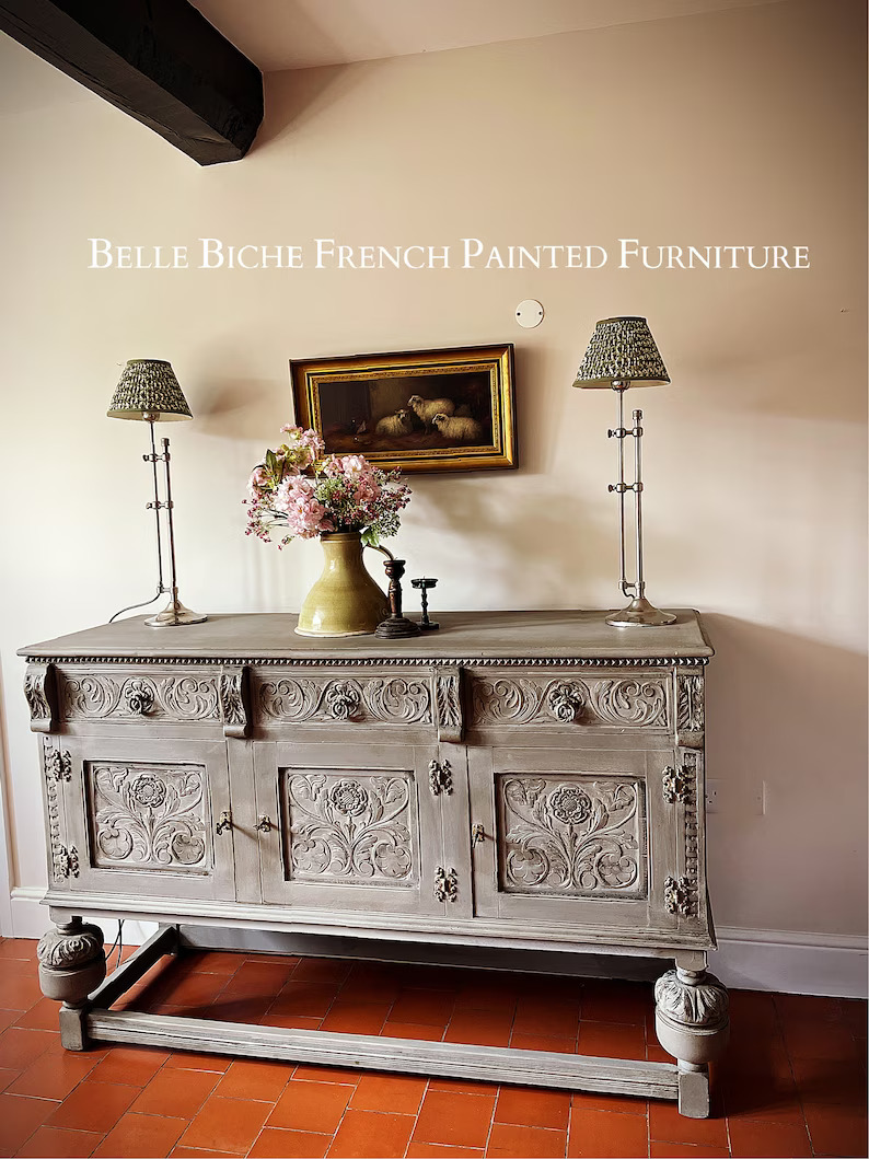 Solid Oak 3 Door Sideboard