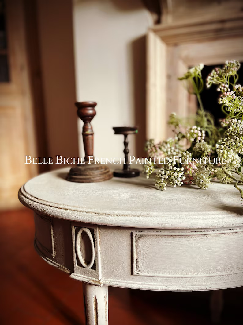 Set of Oval Side Tables