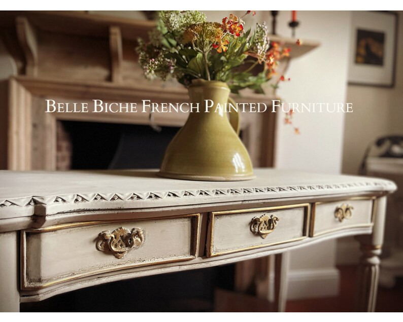 Three Drawer Side Console