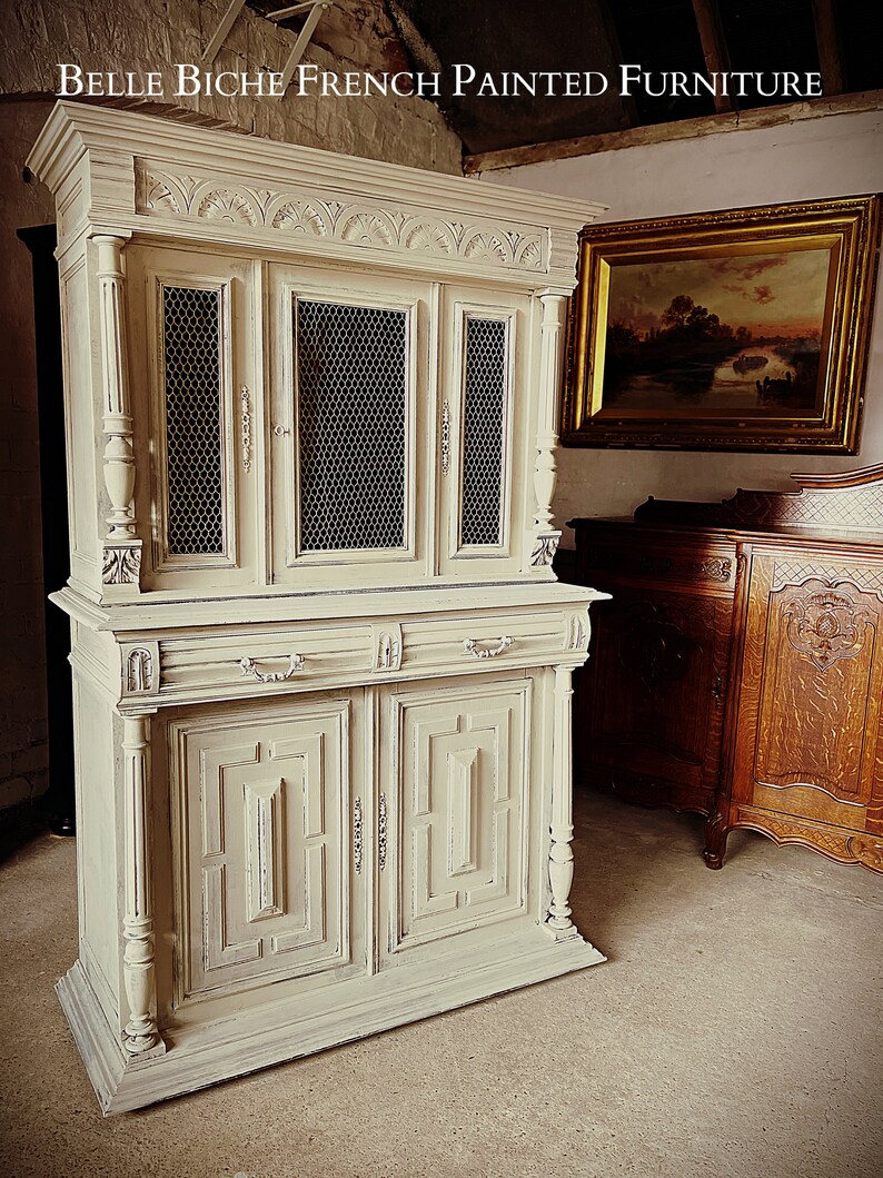 French Antique Buffet à Deux Corps