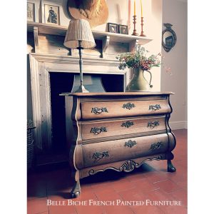 Large French Bombe Chest Commode