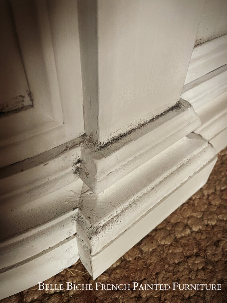 Four Door Bow Breakfront Sideboard