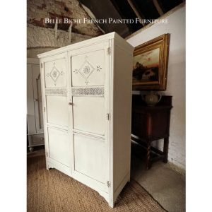 Edwardian Oak Knockdown Wardrobe