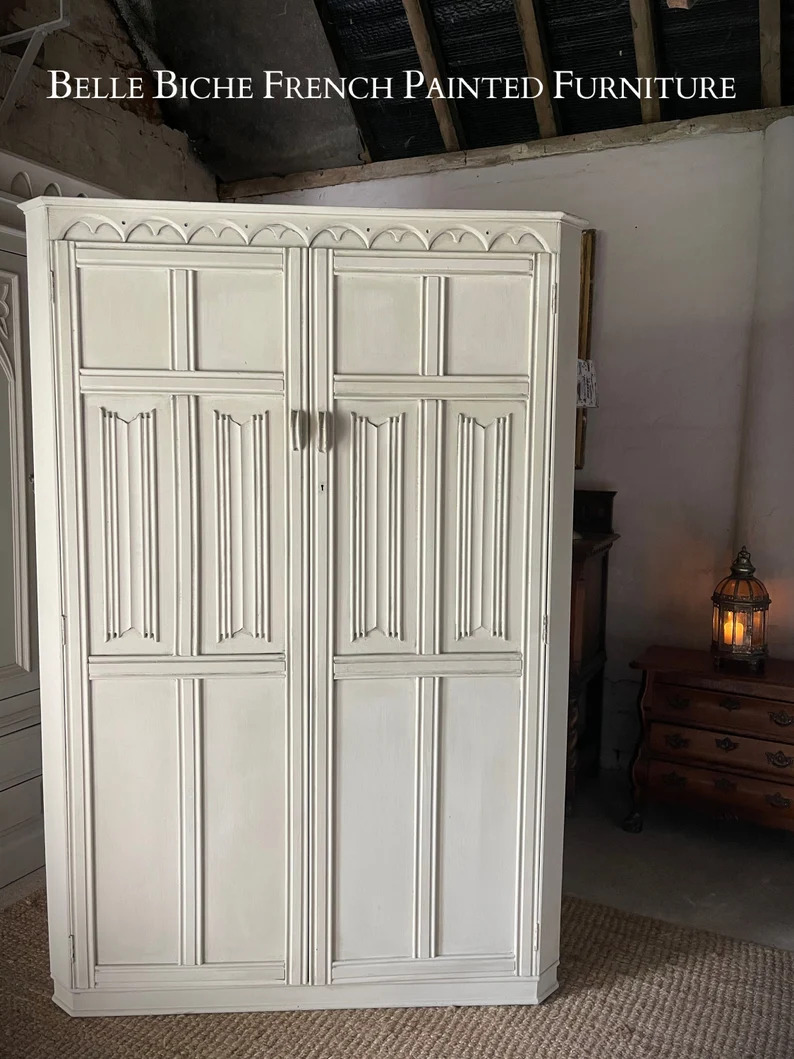 Rustic Edwardian Oak Wardrobe