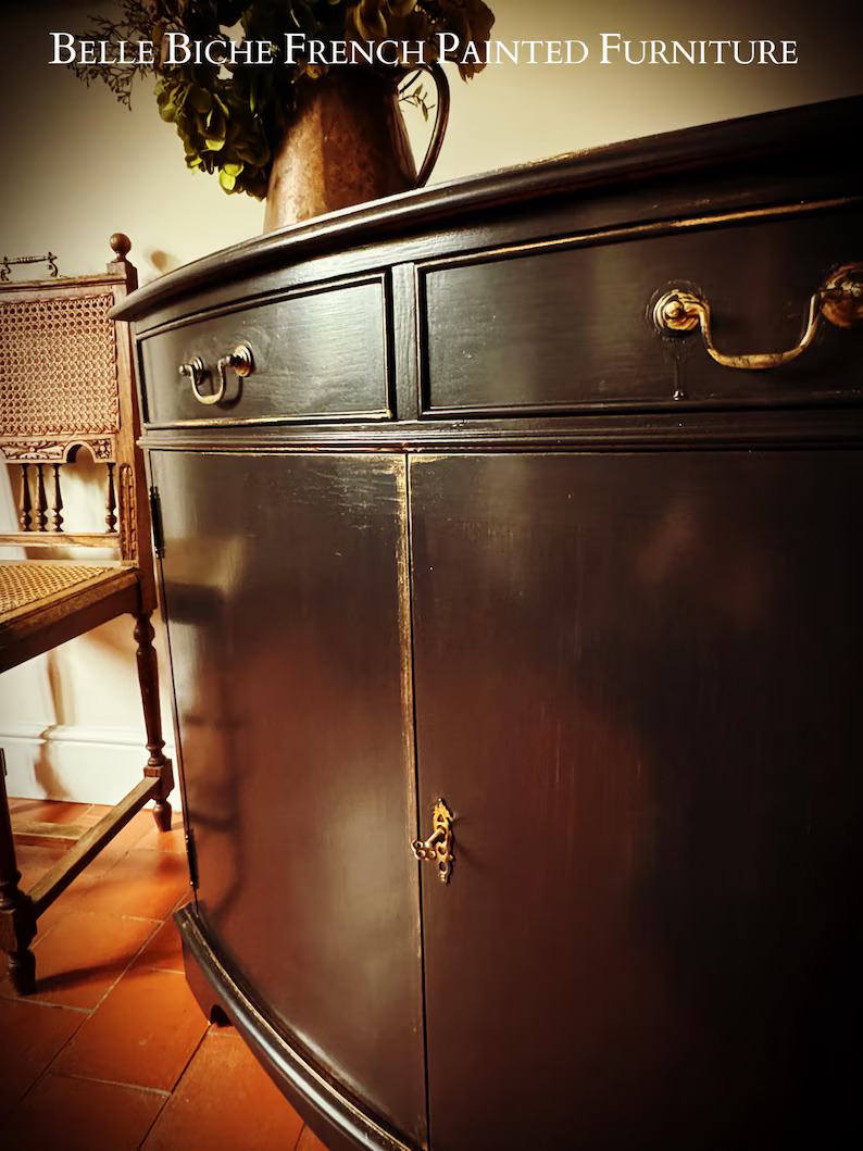 2-Door Bow Fronted Sideboard