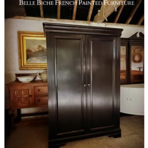 French Parisian Noir Armoire
