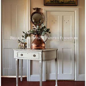 Georgian Style Demi Lune Side Table