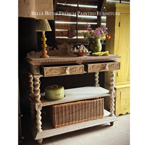 Carved Green Man Oak Buffet