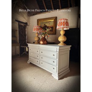 Gustavian Grey Colonial Style Chest Commode
