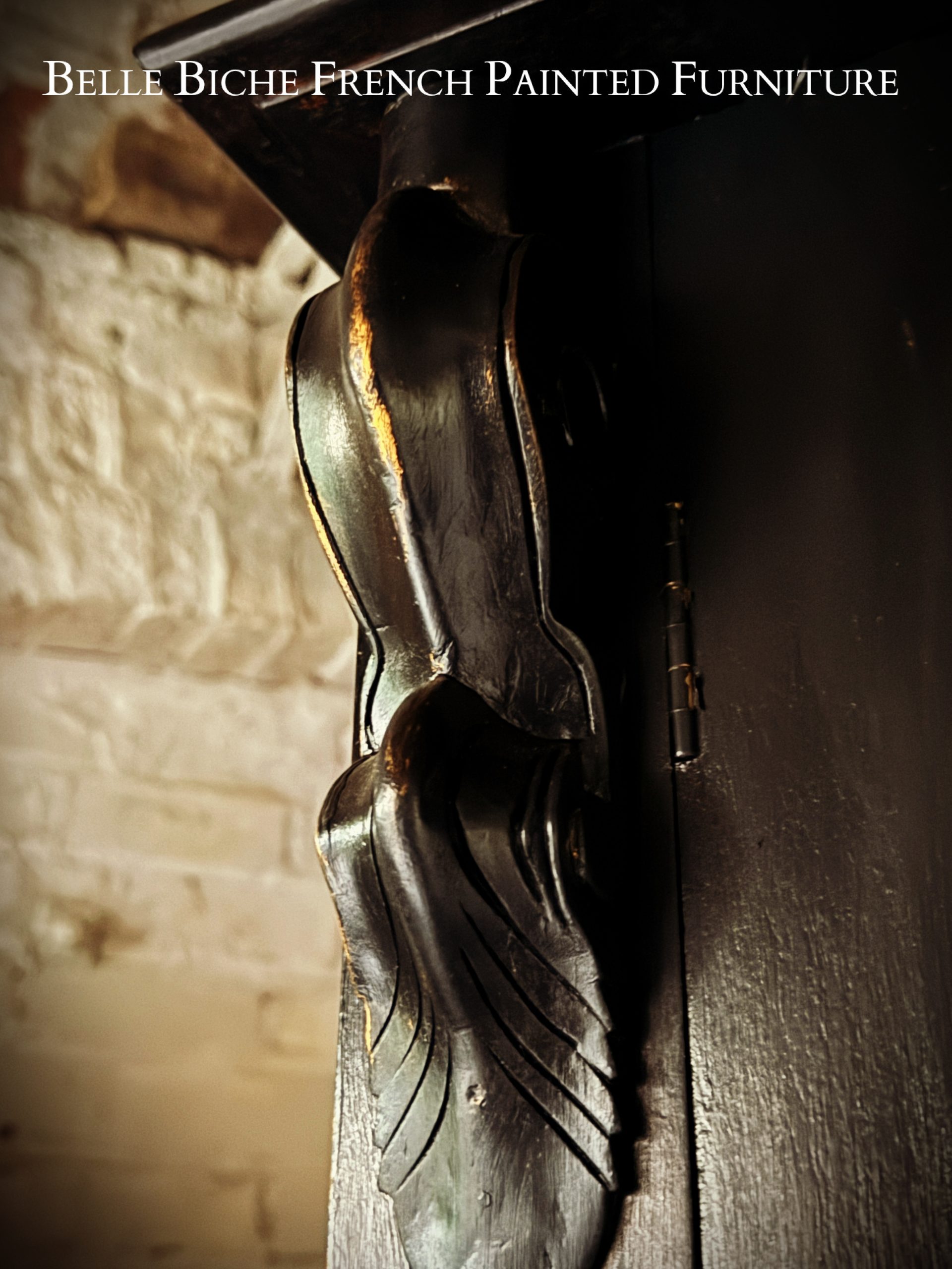Glazed Dresser Display, in Noir
