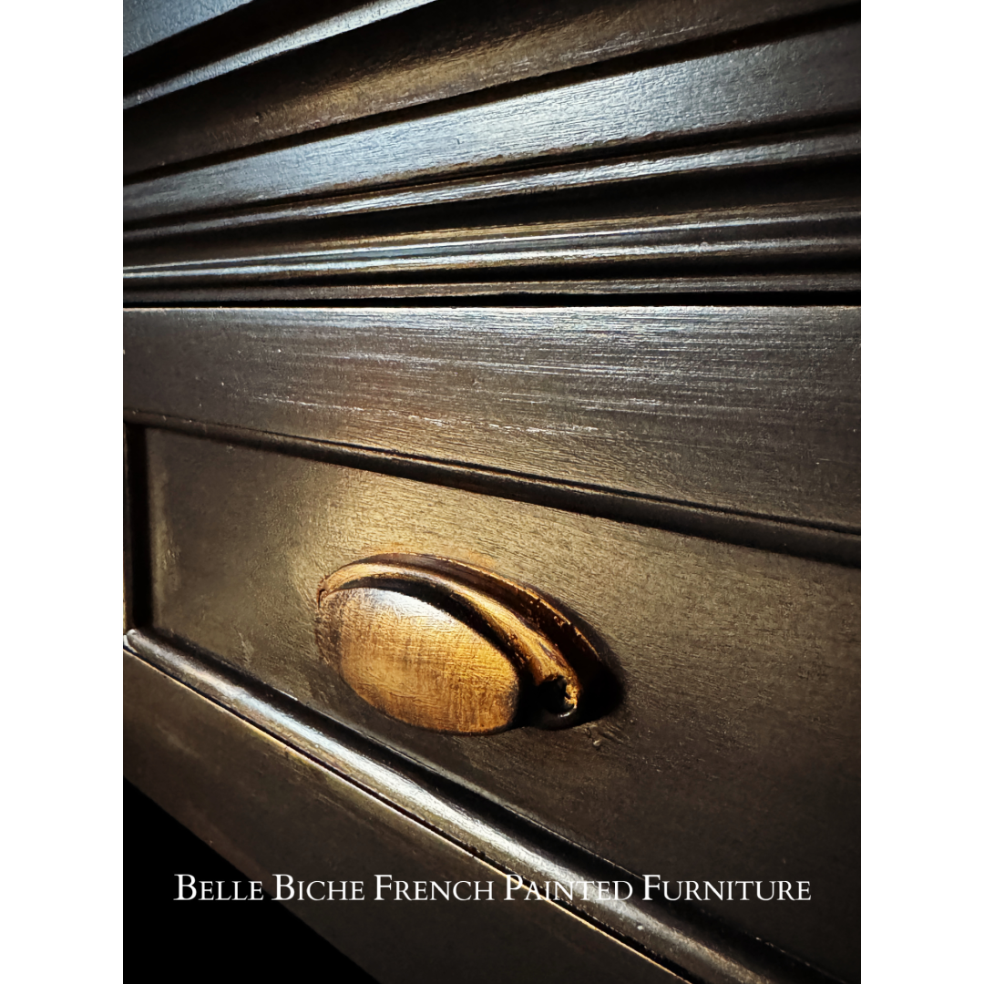 Colonial Style Two over Three Chest Commode